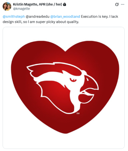 Kristin Magette's Twitter post