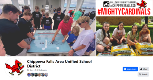 Chippewa Falls Area Unified School District Facebook