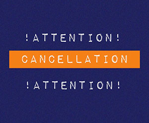 Cancellation Graphic