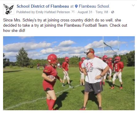 Feature My School – School District of Flambeau