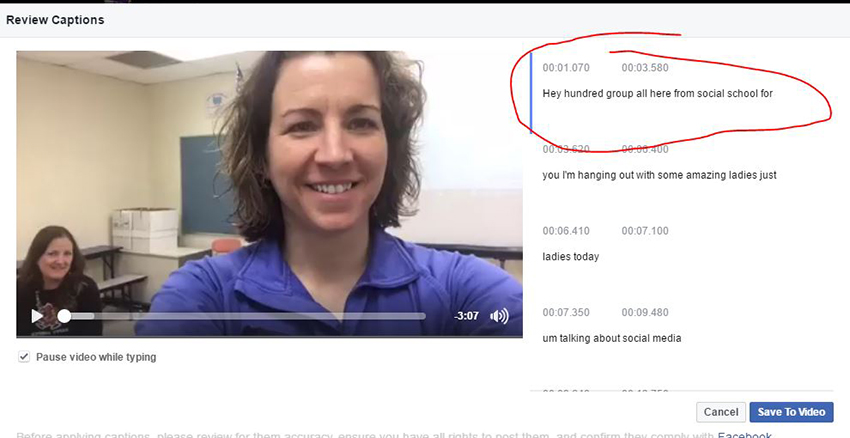 How to Add Closed Captions to your Facebook Videos