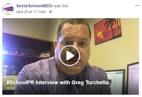 #SchoolPR Interview - Greg Turchetta