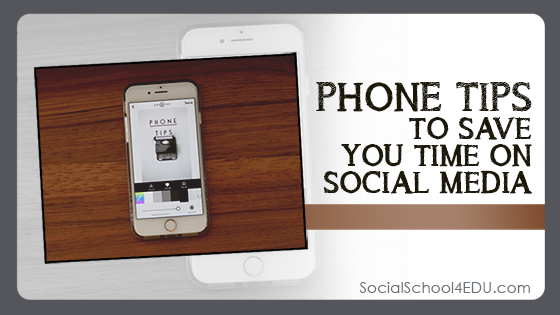 Phone Tips to Save You Time on Social Media