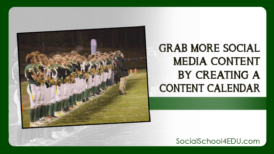 Grab More Social Media Content By Creating a Content Calendar
