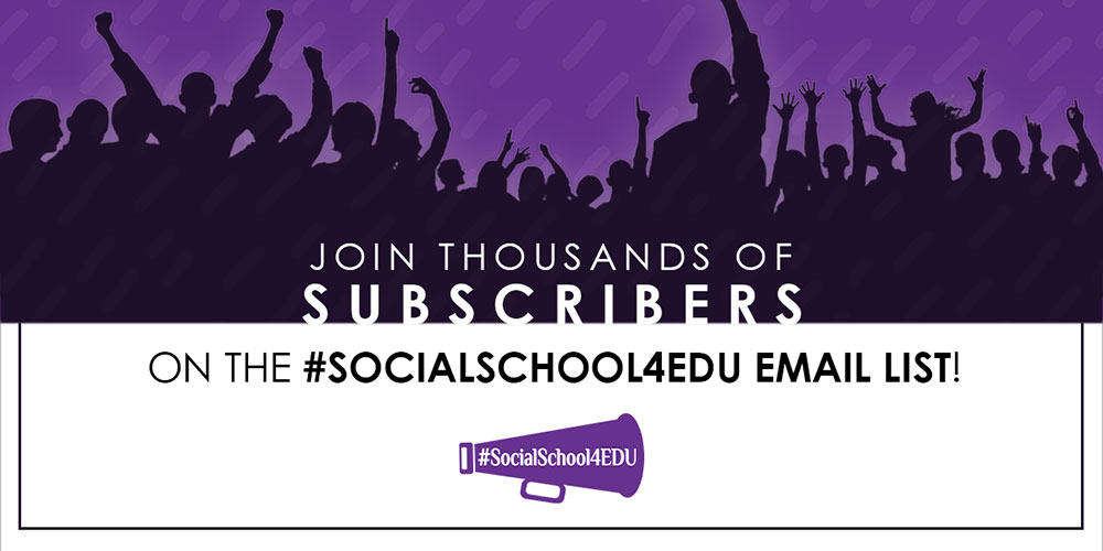 #SocialSchool4EDU Newsletter Signup