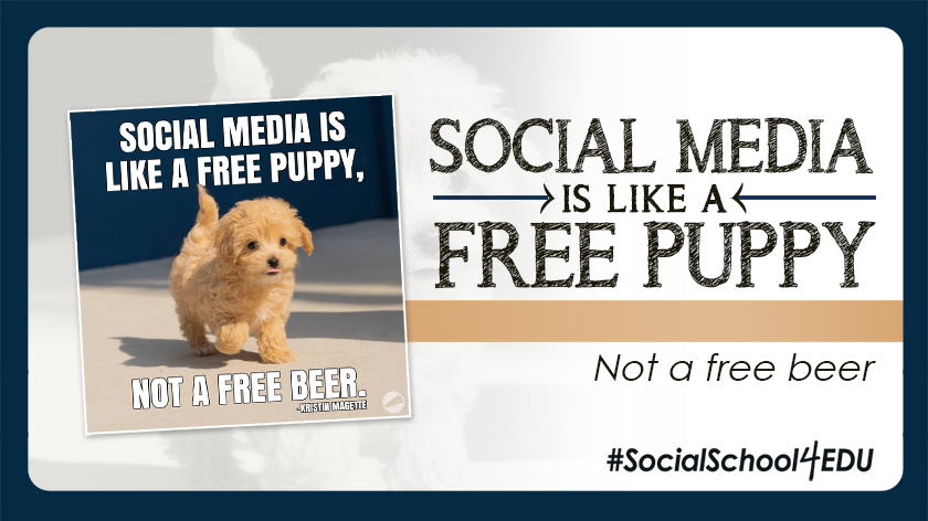 Social Media is Like a Free Puppy – Not a Free Beer