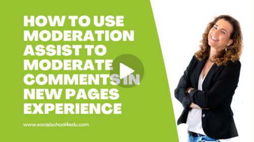 How to Use Moderation Assist to Moderate Comments in New Pages Experience