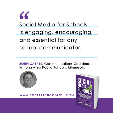 Social Media For Schools Testimonial