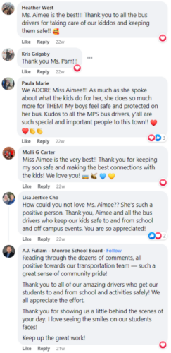 Monroe Local Schools Post Comment