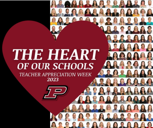 "The Heart of our Schools" Graphic Example