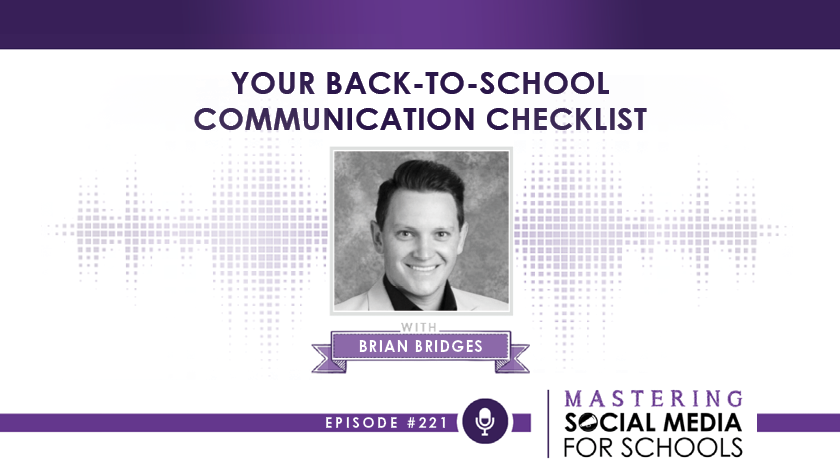 Your Back-to-School Communication Checklist with Brian Bridges