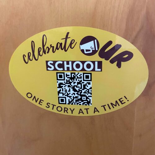 Lake Hamilton School District QR Code Sticker