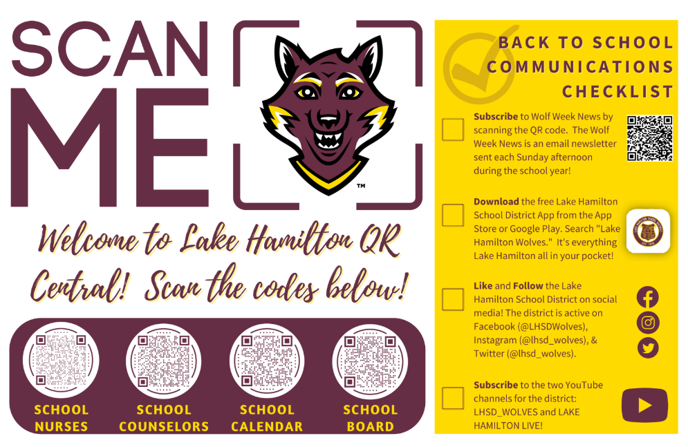 Lake Hamilton School District Back-to-School Mailer