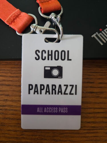 School Paparazzi badge example