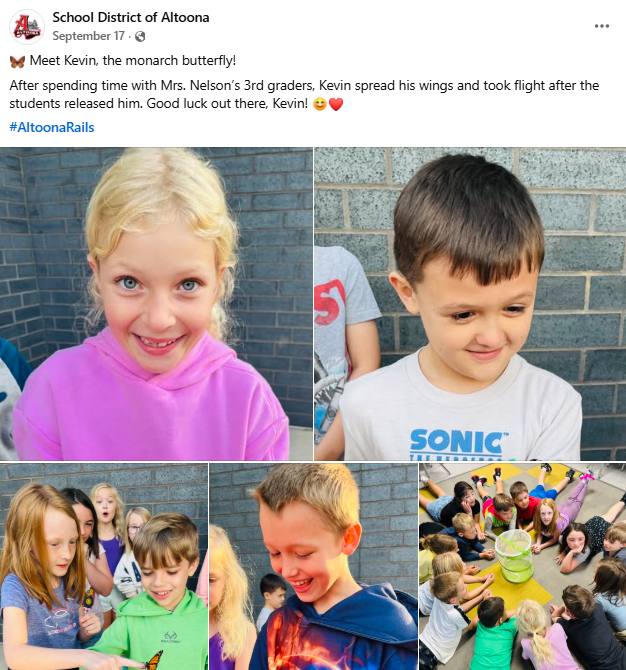 School District of Altoona Facebook post