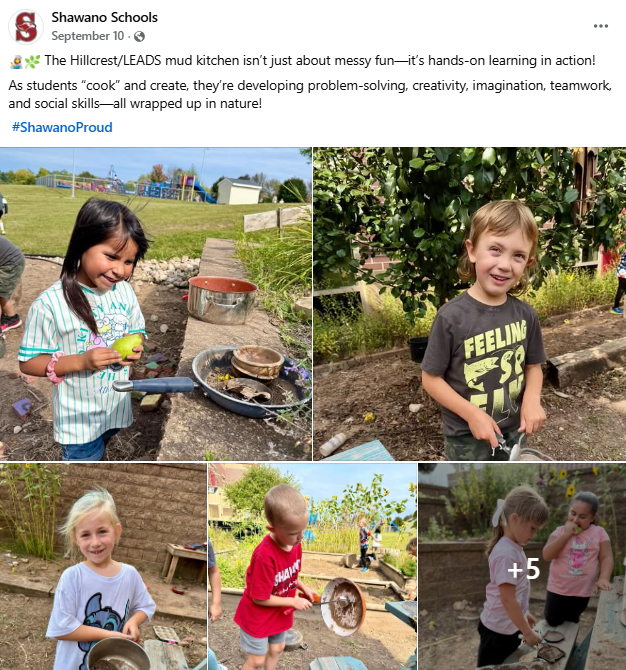 Shawano Schools Facebook post