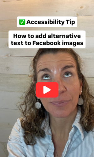 Video: How to add alternative text to Facebook images