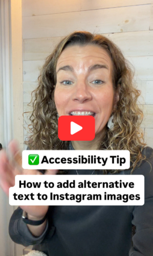Video: How to add alternative text to Instagram images