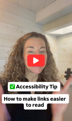 Video: How to create accessible links for social media captions
