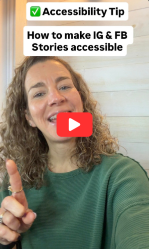 Video: How to make Instagram and Facebook stories accessible