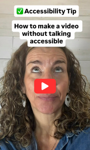 Video: How to make a video - without talking - accessible