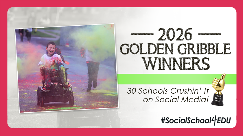 2026 Golden Gribble Winners: 30 Schools Crushin’ It on Social Media!