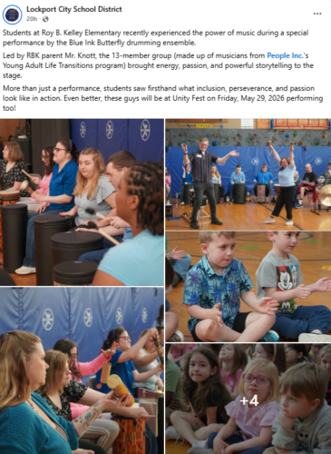 Lockport City School District Facebook post