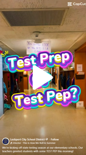 Lockport City School District Facebook Reel