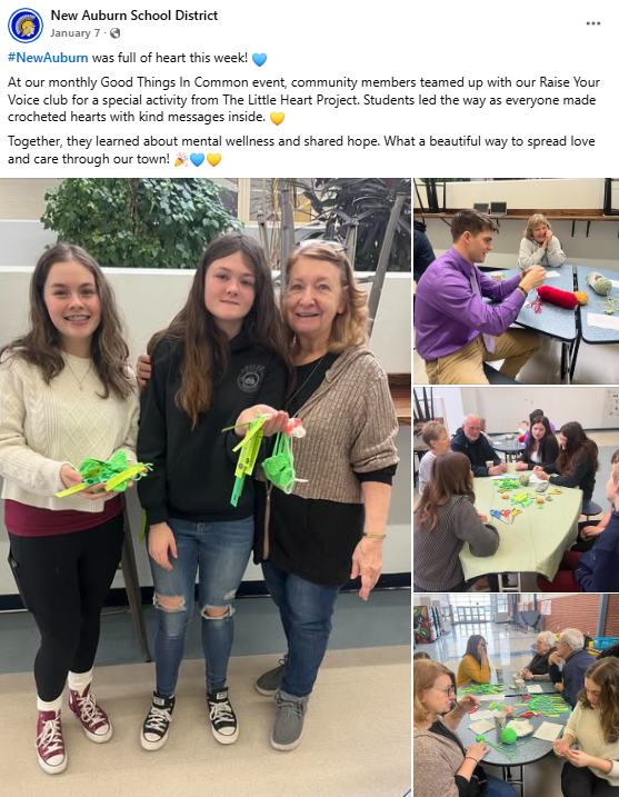 New Auburn School District Facebook post