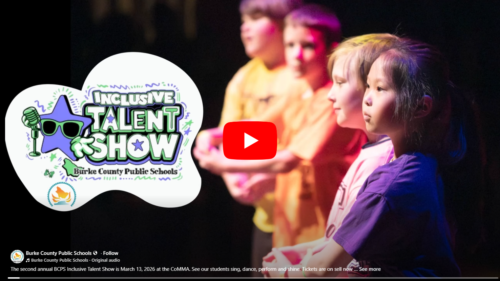 Burke County Public Schools Facebook video