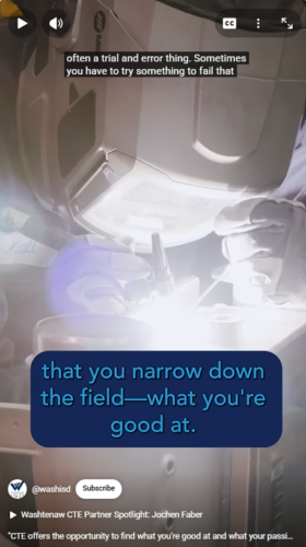 Washtenaw ISD's CTE video