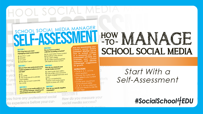 How to Manage School Social Media: Start with a Self-Assessment