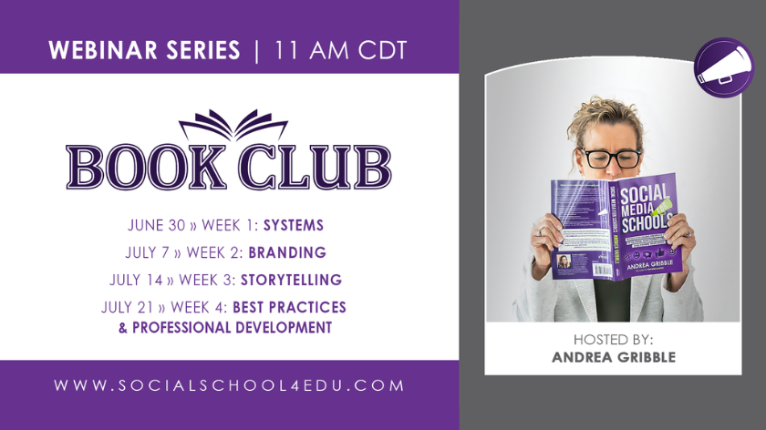 Summer Book Club: "Social Media for Schools"
