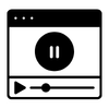 Video play and pause