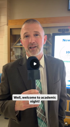 Video interview with administrators