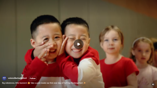 Unionville-Chadds Ford School District, PA video on full day kindergarten