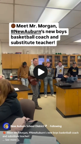 New Auburn School District Reel of teacher singing in class